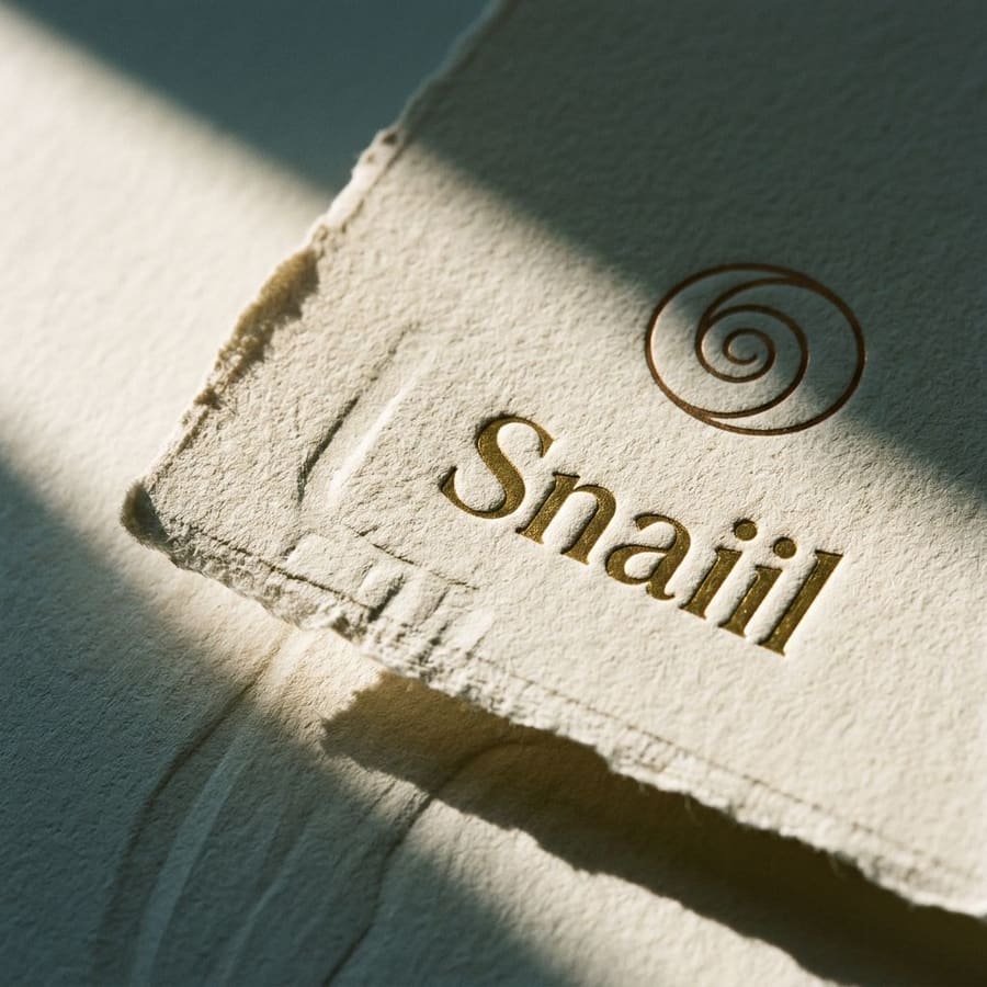 Snaiil identity for a culinary escargot farm and purveyor